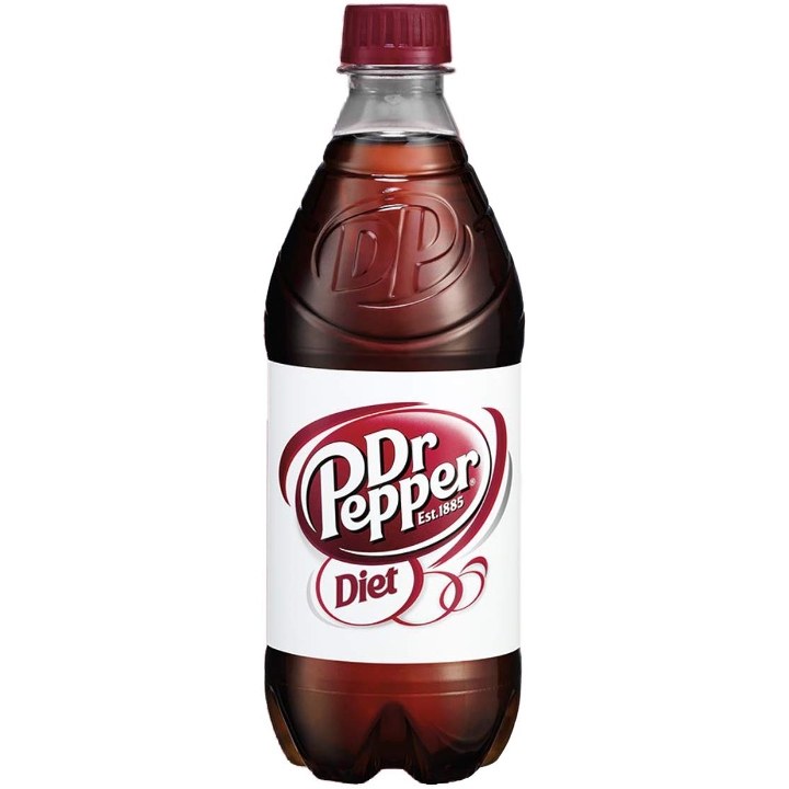 Diet Dr Pepper (20 oz).