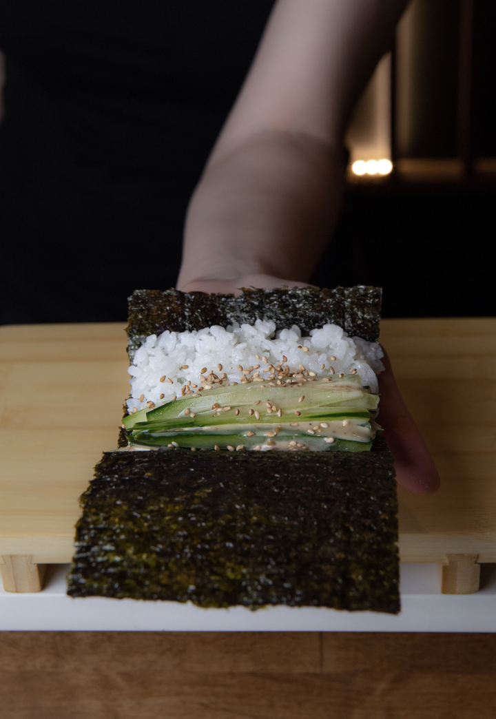 Sesame Cucumber.