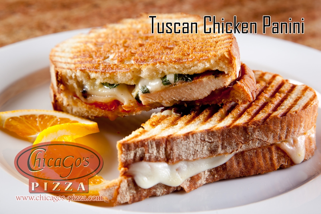 Tuscan Chicken Panini.