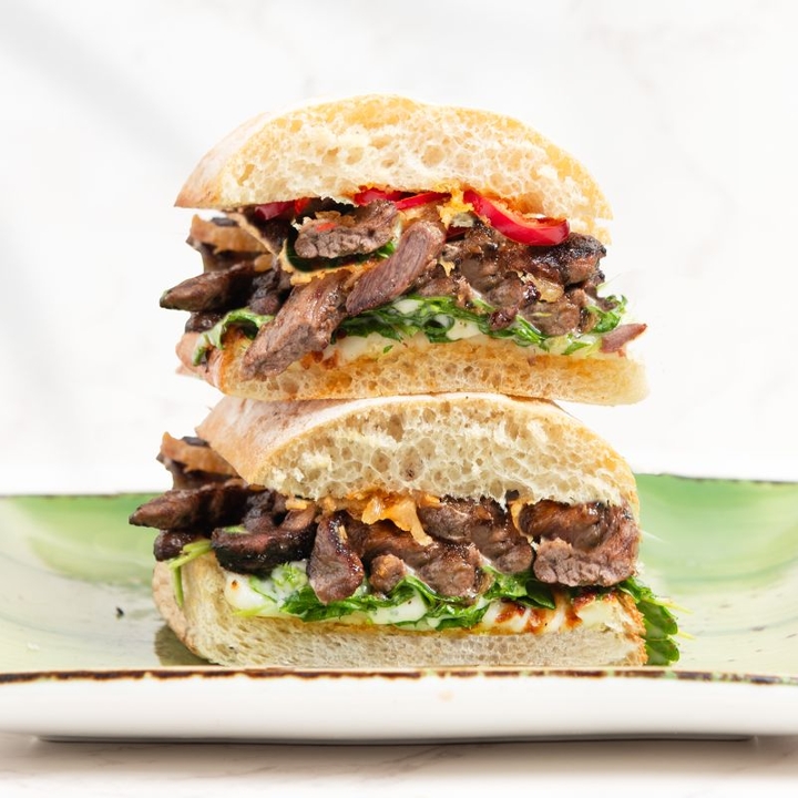 Steak Sandwich.