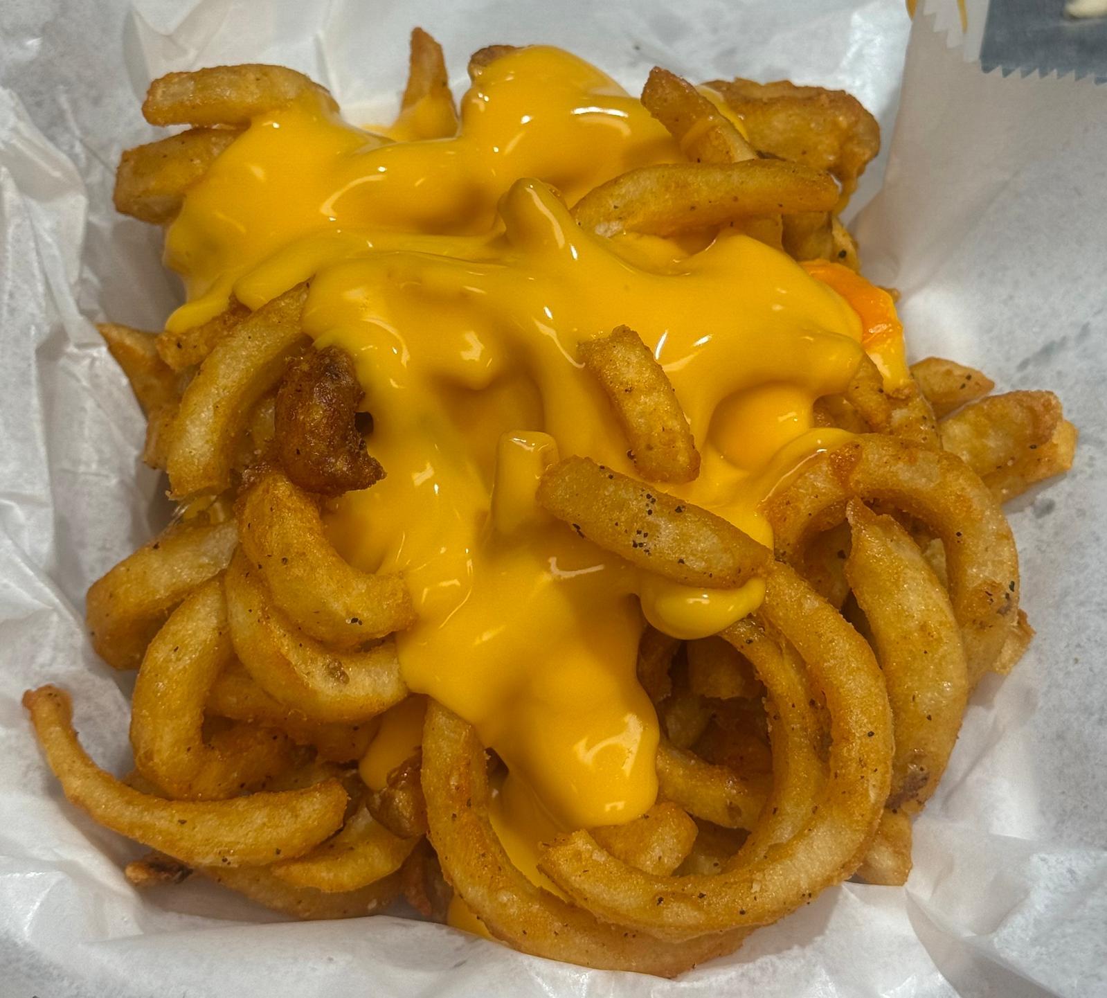 Curly Cheese Fries.