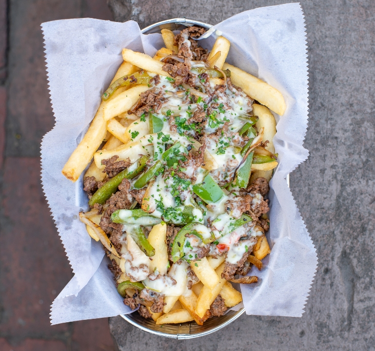 Steak Bomb Fries.