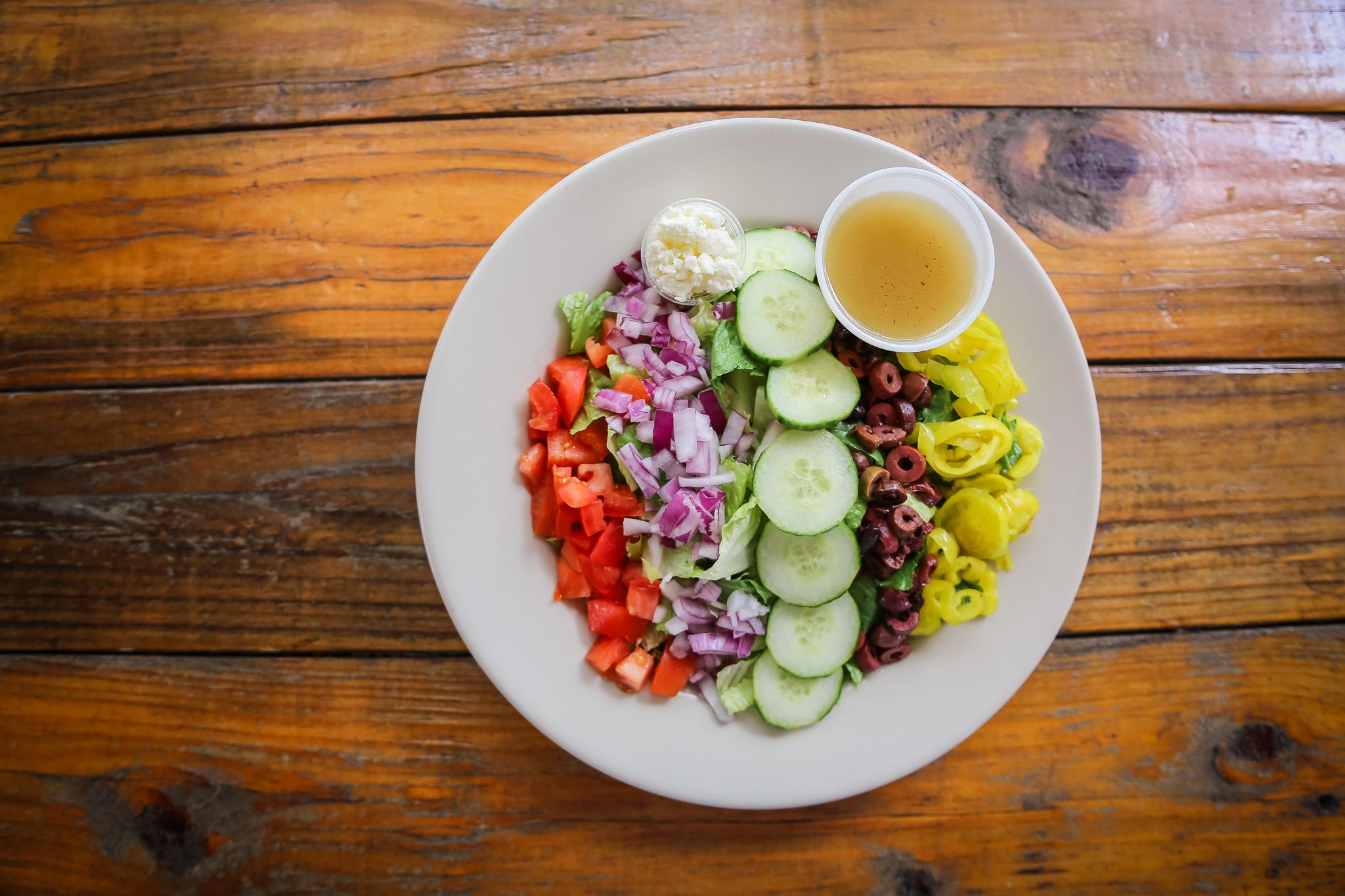 GREEK SALAD.