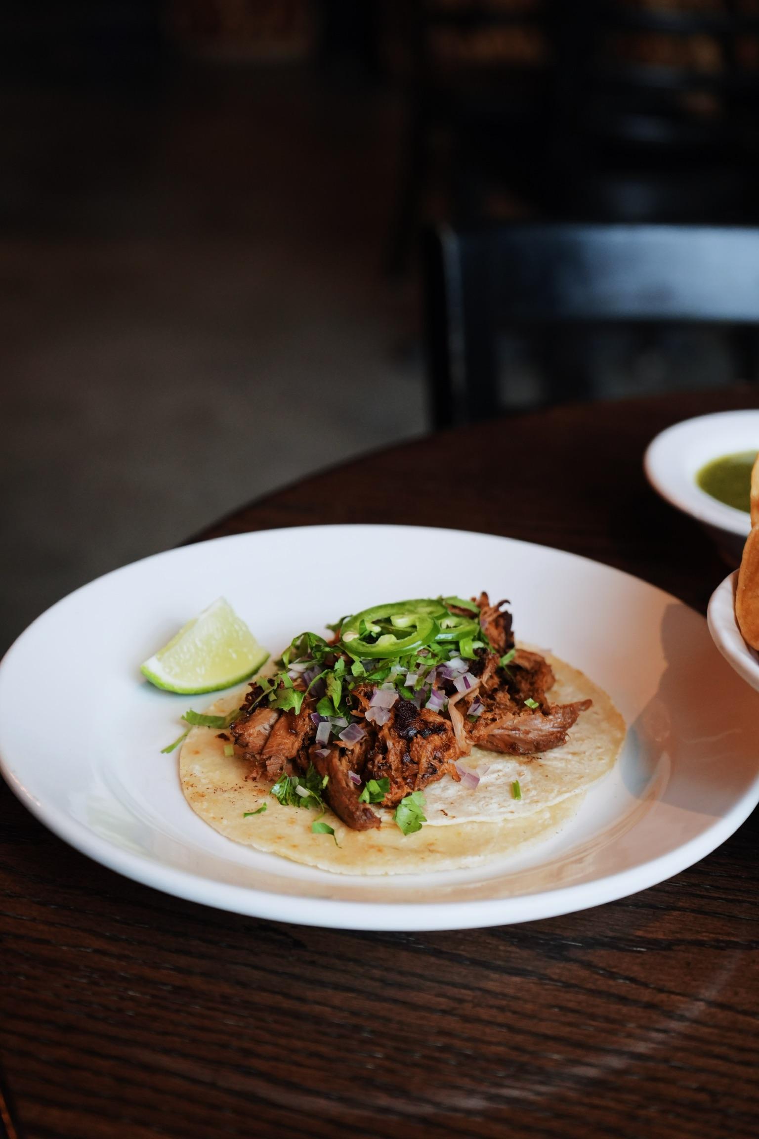 Brisket Taco.