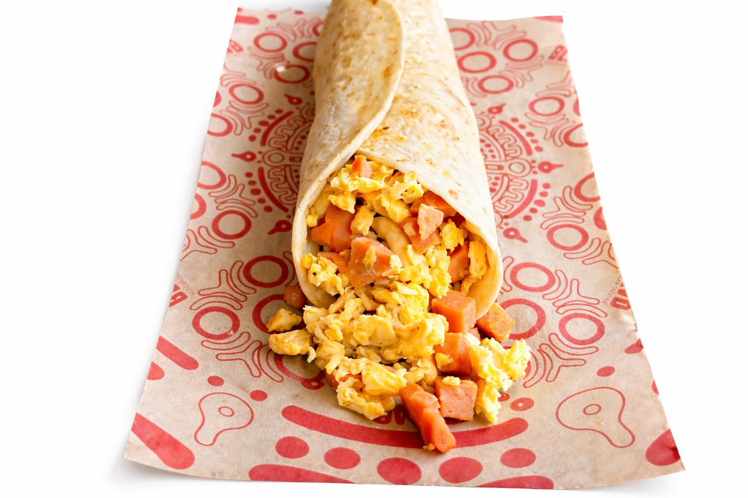 Breakfast Taco Winnie Sausage And Egg.