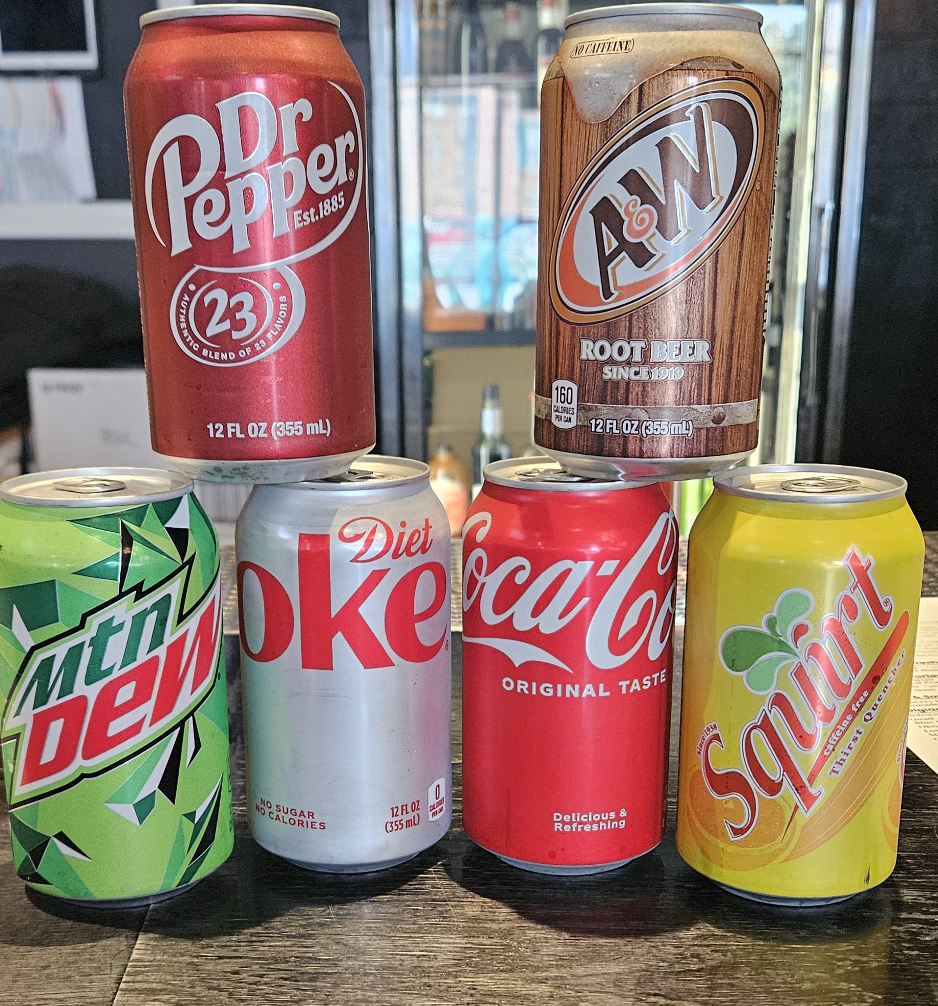 CANNED SODA.