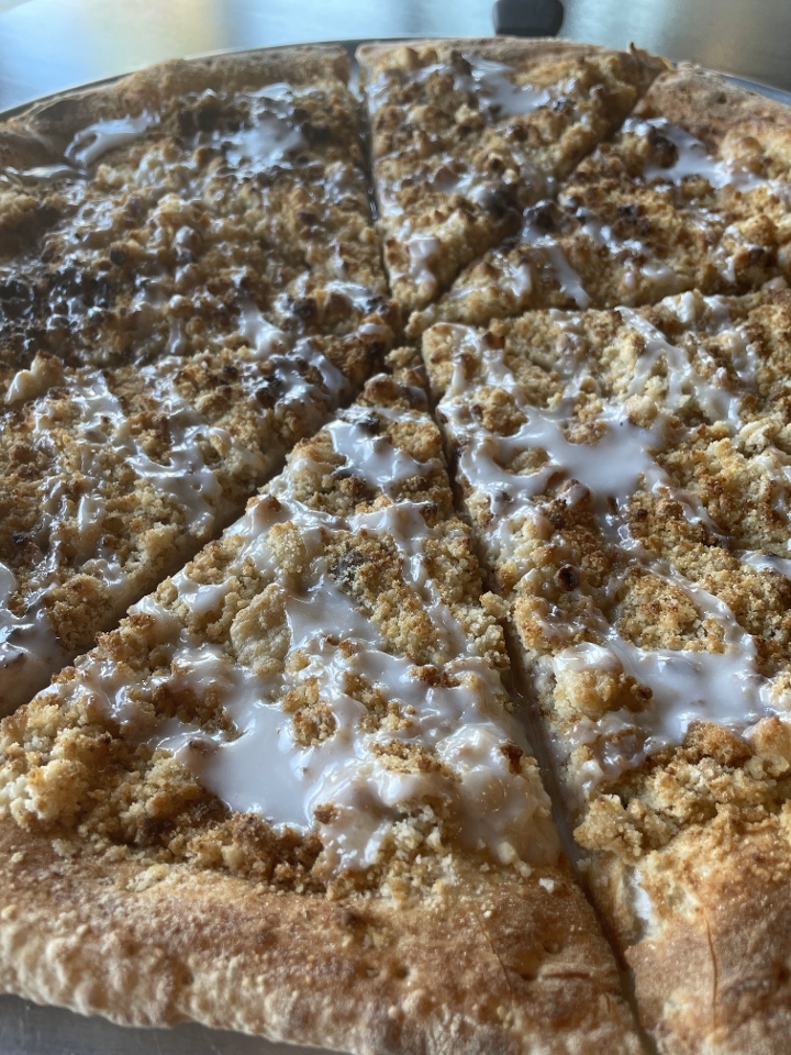 Large NY Dessert Pizza.
