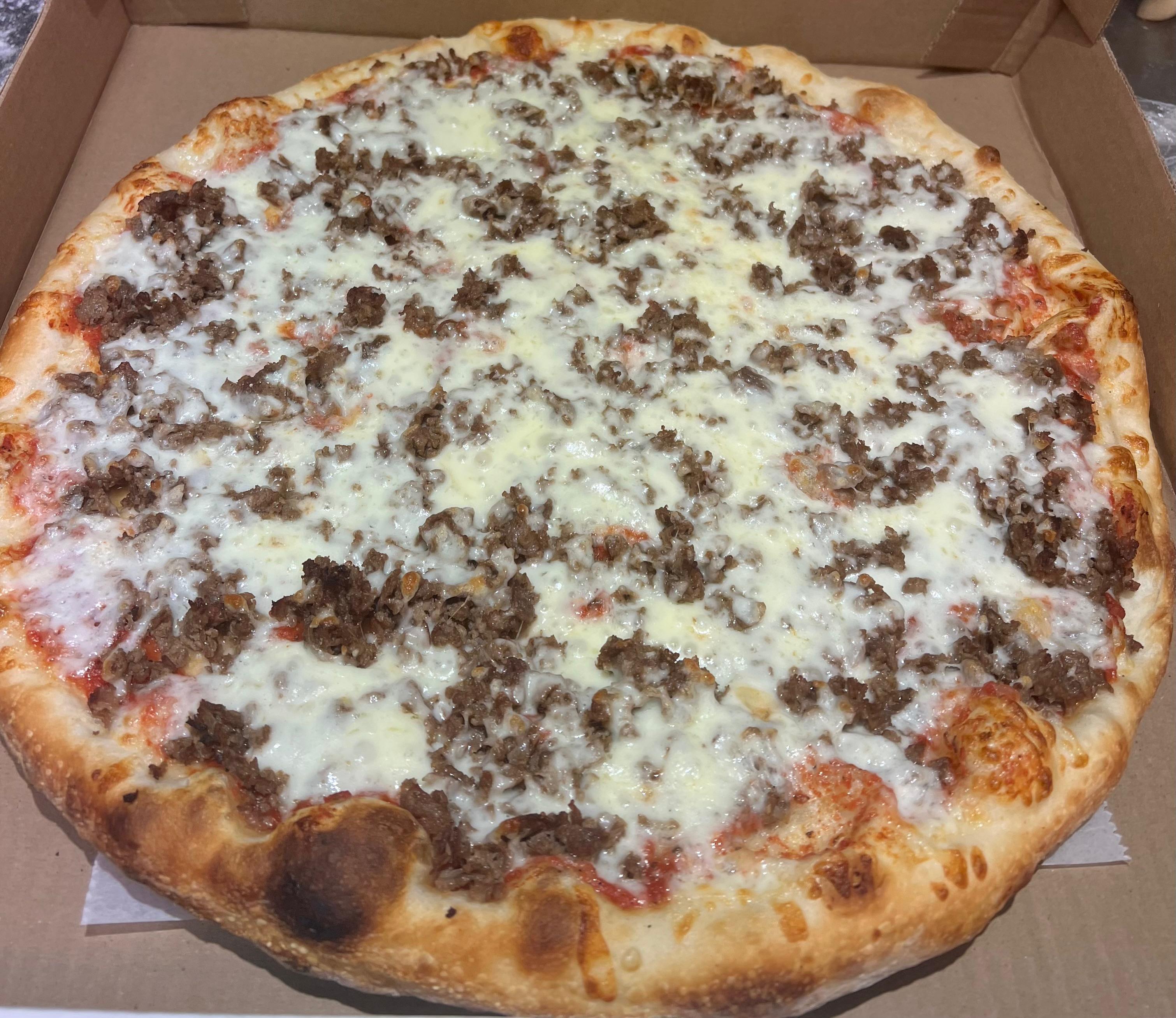 Large 10. Steak.