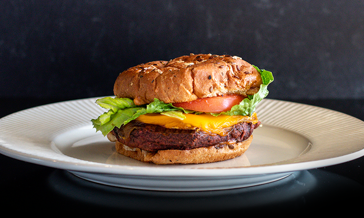 Plant Power Burger.